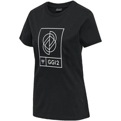 HUMMEL Dam Modell hmlGG12 T-Shirt - Svart - Överdel HUMMEL Dam Modell hmlGG12 T-Shirt - Svart - Överdel