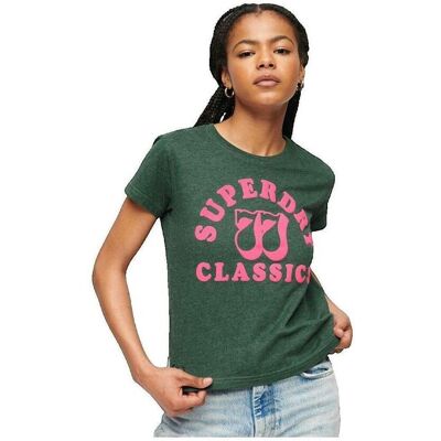 T-shirts med korta ärmar Superdry T-shirt Archive Neon Graphic EU S,EU M Dam T-shirts med korta ärmar Superdry T-shirt Archive Neon Graphic EU S,EU M Dam