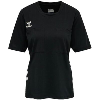 Hummel dam sporttröja - Referee Chevron jersey S/S - Svart Hummel dam sporttröja - Referee Chevron jersey S/S - Svart