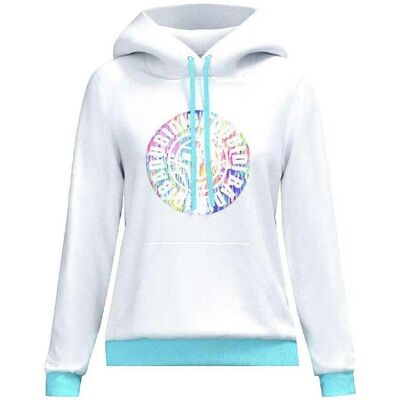 Huvtröjor Bidi Badu Sweatshirt Bidi Badu Melbourne Chill Blanc EU S Huvtröjor Bidi Badu Sweatshirt Bidi Badu Melbourne Chill Blanc EU S
