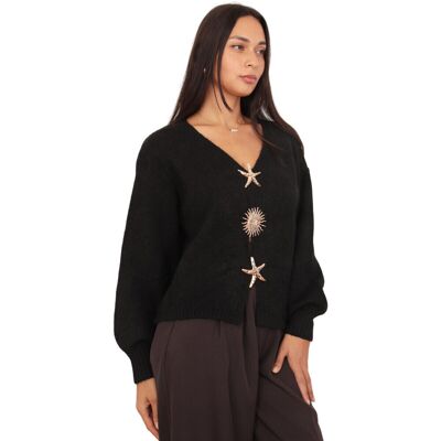 Koftor / Cardigans / Västar La Modeuse 76561_P181358 One size Dam Koftor / Cardigans / Västar La Modeuse 76561_P181358 One size Dam