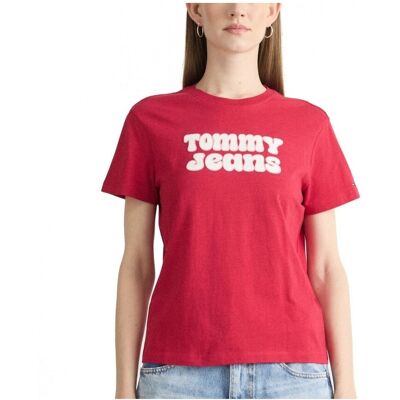 T-shirts & Pikétröjor Tommy Jeans Tjw Reg Essential Logo 2 EU XS Dam T-shirts & Pikétröjor Tommy Jeans Tjw Reg Essential Logo 2 EU XS Dam