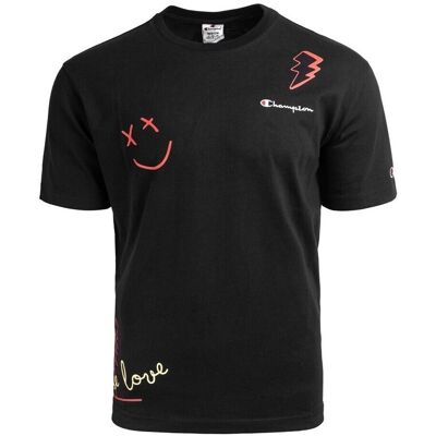 T-shirts med korta ärmar Champion 116286KK001NBK EU M,EU L,EU XL Dam T-shirts med korta ärmar Champion 116286KK001NBK EU M,EU L,EU XL Dam
