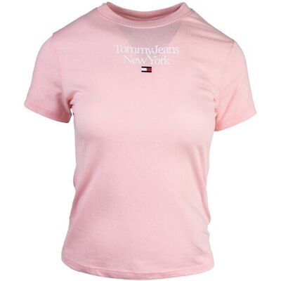 T-shirts med korta ärmar Tommy Hilfiger DW0DW14899TG0 EU S Dam T-shirts med korta ärmar Tommy Hilfiger DW0DW14899TG0 EU S Dam