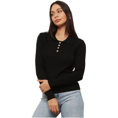 Tröjor La Modeuse 77441_P183488 EU S / M,EU M / L Dam Tröjor La Modeuse 77441_P183488 EU S / M,EU M / L Dam