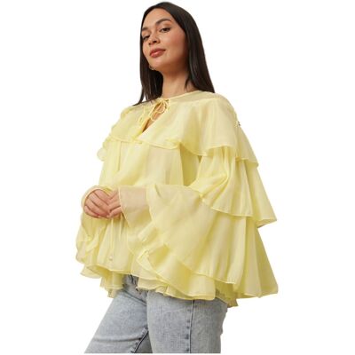 Skjortor La Modeuse 77362_P183376 EU L / XL Dam Skjortor La Modeuse 77362_P183376 EU L / XL Dam