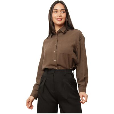 Skjortor La Modeuse 77414_P183433 EU S / M,EU M / L Dam Skjortor La Modeuse 77414_P183433 EU S / M,EU M / L Dam