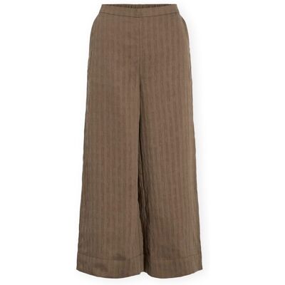 Breda byxor Vila Avelina Wide Trousers - Cub FR 36,FR 40,FR 42 Breda byxor Vila Avelina Wide Trousers - Cub FR 36,FR 40,FR 42