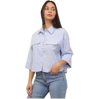Skjortor La Modeuse 77740_P184406 EU S / M,EU M / L Dam Skjortor La Modeuse 77740_P184406 EU S / M,EU M / L Dam