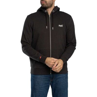 Huvtröjor Superdry Essential hoodie med dragkedja EU XXL,EU M,EU L,EU XL Huvtröjor Superdry Essential hoodie med dragkedja EU XXL,EU M,EU L,EU XL