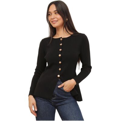 Koftor / Cardigans / Västar La Modeuse 77770_P184444 EU S / M Dam Koftor / Cardigans / Västar La Modeuse 77770_P184444 EU S / M Dam