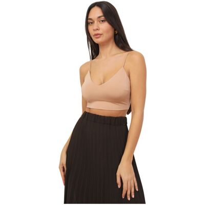 Linnen / Ärmlösa T-shirts La Modeuse 77806_P184484 EU S,EU M,EU L Dam Linnen / Ärmlösa T-shirts La Modeuse 77806_P184484 EU S,EU M,EU L Dam