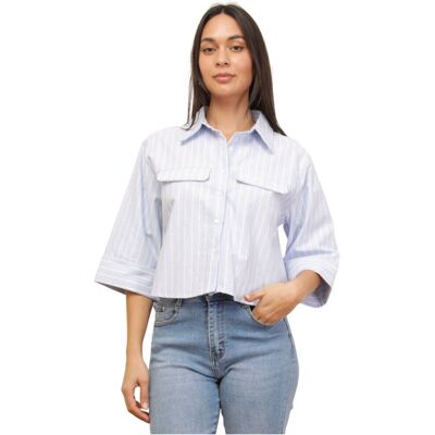 Skjortor La Modeuse 77943_P184412 EU S / M,EU M / L Dam Skjortor La Modeuse 77943_P184412 EU S / M,EU M / L Dam