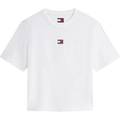 T-shirts med korta ärmar Tommy Hilfiger DW0DW22202 YBL EU S,EU M,EU XS Dam T-shirts med korta ärmar Tommy Hilfiger DW0DW22202 YBL EU S,EU M,EU XS Dam