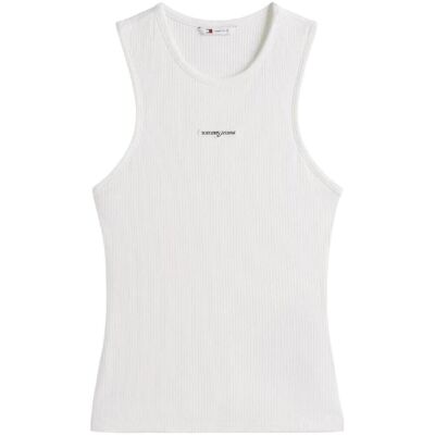 Linnen / Ärmlösa T-shirts Tommy Hilfiger DW0DW22282 YBL EU S,EU M,EU L Dam Linnen / Ärmlösa T-shirts Tommy Hilfiger DW0DW22282 YBL EU S,EU M,EU L Dam