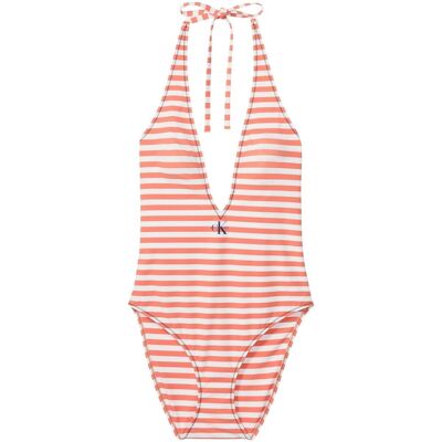 Baddräkt Calvin Klein Jeans PLUNGE ONE PIECE LV00Q61216 EU XL Dam Baddräkt Calvin Klein Jeans PLUNGE ONE PIECE LV00Q61216 EU XL Dam