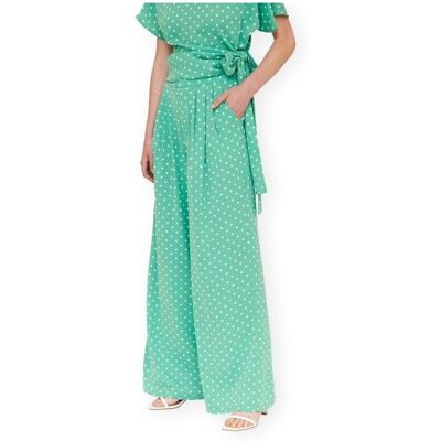 Loose fit-byxor Compania Fantastica COMPAÑIA FANTÁSTICA Trousers 11360 - Green EU S Dam Loose fit-byxor Compania Fantastica COMPAÑIA FANTÁSTICA Trousers 11360 - Green EU S Dam
