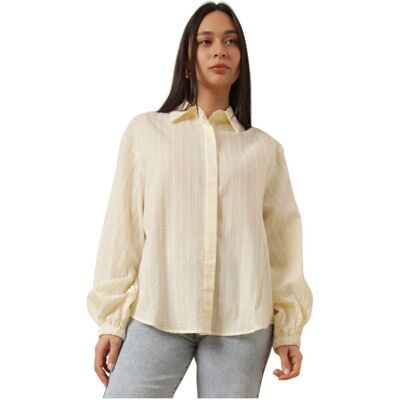 Skjortor La Modeuse 77385_P183428 EU S,EU M,EU L Dam Skjortor La Modeuse 77385_P183428 EU S,EU M,EU L Dam