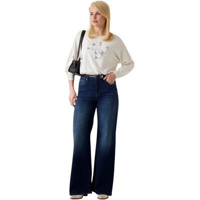 Tröjor Guess BAT SLEEVE GEMMA LOG W6YR27 Z0975 EU S,EU M,EU L,EU XL,EU XS Dam Tröjor Guess BAT SLEEVE GEMMA LOG W6YR27 Z0975 EU S,EU M,EU L,EU XL,EU XS Dam
