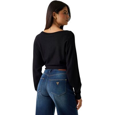 Tröjor Guess BAT SLEEVE GEMMA LOG W6YR27 Z0975 EU S,EU M,EU L,EU XL,EU XS Dam Tröjor Guess BAT SLEEVE GEMMA LOG W6YR27 Z0975 EU S,EU M,EU L,EU XL,EU XS Dam