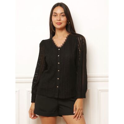 Blusar La Modeuse 78905_P187887 EU XXL,EU S,EU M,EU L,EU XL,EU 3XL Dam Blusar La Modeuse 78905_P187887 EU XXL,EU S,EU M,EU L,EU XL,EU 3XL Dam
