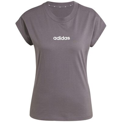T-shirts med korta ärmar adidas T-shirt 100% cotton gris EU XL Dam T-shirts med korta ärmar adidas T-shirt 100% cotton gris EU XL Dam
