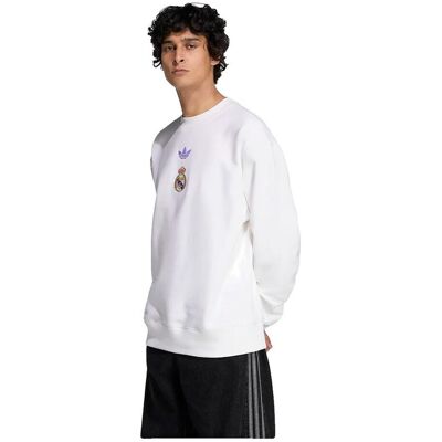 Sweatshirts adidas Sweatshirt Real Madrid LFSTLR 100% coton EU S,EU M,EU L,EU XL Sweatshirts adidas Sweatshirt Real Madrid LFSTLR 100% coton EU S,EU M,EU L,EU XL
