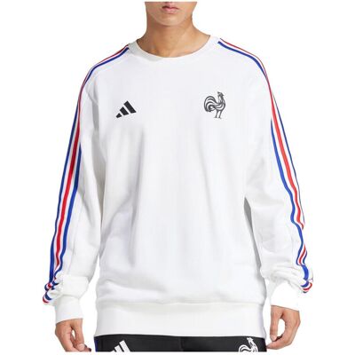 Tröjor adidas Sweat-shirt XV de France Essentials 100% coton EU XS Dam Tröjor adidas Sweat-shirt XV de France Essentials 100% coton EU XS Dam