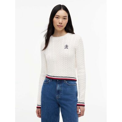 Sweatshirts Tommy Jeans Tjw Rwb Tipping Swea EU XL Dam Sweatshirts Tommy Jeans Tjw Rwb Tipping Swea EU XL Dam