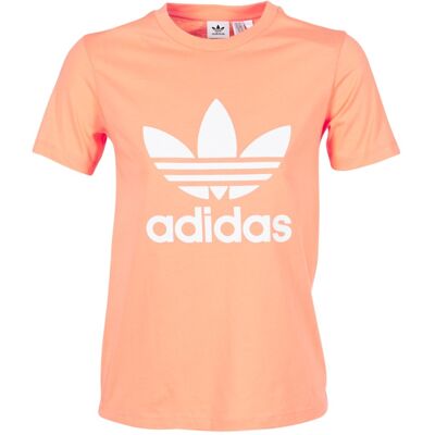 T-shirts med korta ärmar adidas TREFOIL TEE EU L Dam T-shirts med korta ärmar adidas TREFOIL TEE EU L Dam