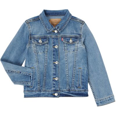 Jeansjackor Levis 3E4388-M0K 2 år,3 år,4 år Flickor Jeansjackor Levis 3E4388-M0K 2 år,3 år,4 år Flickor