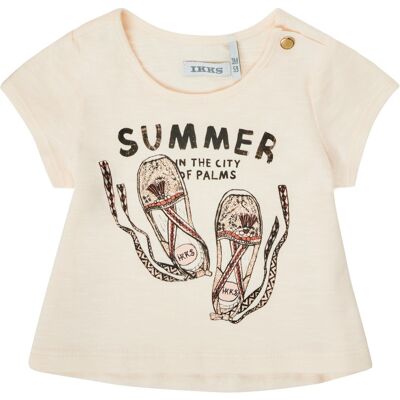 T-shirts med korta ärmar Ikks XS10090-11 6 mån,12 mån,18 mån,2 år Flickor T-shirts med korta ärmar Ikks XS10090-11 6 mån,12 mån,18 mån,2 år Flickor