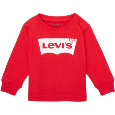 T-shirts med korta ärmar Levis L/S BATWING TEE 18 / 24 mån,3 mån,6 mån,9 mån,12 mån,18 mån,3 år,24 mån,36 mån Pojkar T-shirts med korta ärmar Levis L/S BATWING TEE 18 / 24 mån,3 mån,6 mån,9 mån,12 mån,18 mån,3 år,24 mån,36 mån Pojkar
