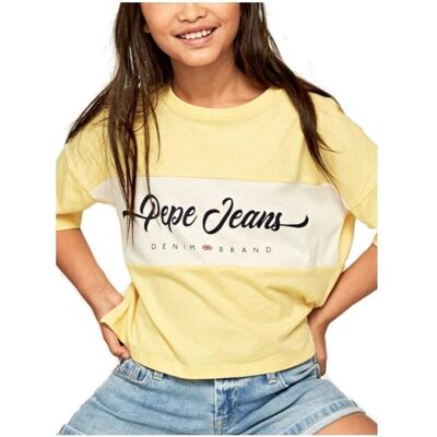 T-shirts med korta ärmar Pepe jeans PG502454 6 år Flickor T-shirts med korta ärmar Pepe jeans PG502454 6 år Flickor