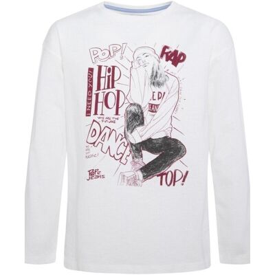 Långärmade T-shirts Pepe jeans PG502607 - 803 4 år Flickor Långärmade T-shirts Pepe jeans PG502607 - 803 4 år Flickor