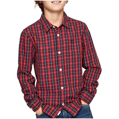 Skjortor med långa ärmar Pepe jeans PB301810 255 16 år Pojkar Skjortor med långa ärmar Pepe jeans PB301810 255 16 år Pojkar