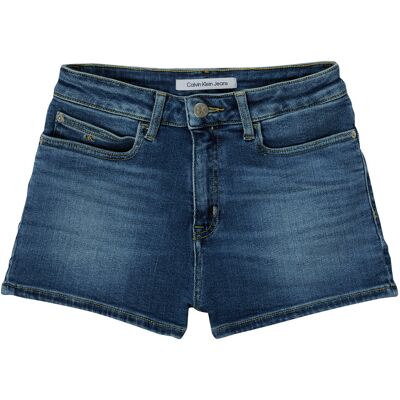 Shorts & Bermudas Calvin Klein Jeans RELAXED HR SHORT MID BLUE 8 år,12 år,14 år Flickor Shorts & Bermudas Calvin Klein Jeans RELAXED HR SHORT MID BLUE 8 år,12 år,14 år Flickor