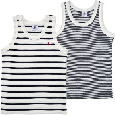 Linnen / Ärmlösa T-shirts Petit Bateau TONI 2 år,3 år,4 år,5 år Pojkar Linnen / Ärmlösa T-shirts Petit Bateau TONI 2 år,3 år,4 år,5 år Pojkar