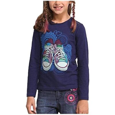 Långärmade T-shirts Desigual 46T3053 6 år Flickor Långärmade T-shirts Desigual 46T3053 6 år Flickor
