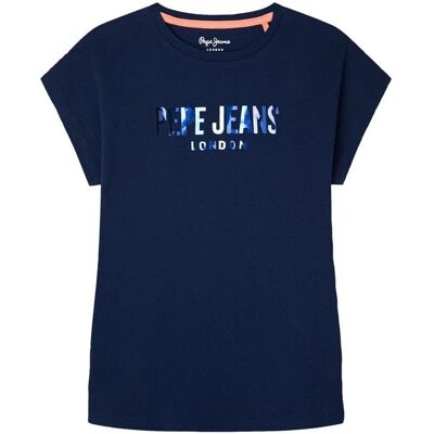 T-shirts med korta ärmar Pepe jeans PG502850 8 år Flickor T-shirts med korta ärmar Pepe jeans PG502850 8 år Flickor