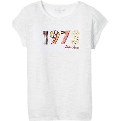 T-shirts med korta ärmar Pepe jeans PB501399 4 år,10 år,16 år Flickor T-shirts med korta ärmar Pepe jeans PB501399 4 år,10 år,16 år Flickor