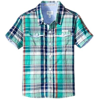 Skjortor med korta ärmar Pepe jeans PB300660 12 år,16 år Pojkar Skjortor med korta ärmar Pepe jeans PB300660 12 år,16 år Pojkar