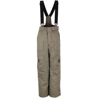 Peak Mountain Ecloss Beige skidbyxor för pojkar 10-16 år Peak Mountain Ecloss Beige skidbyxor för pojkar 10-16 år