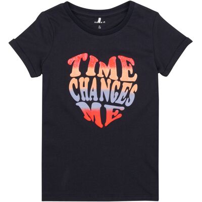 T-shirts med korta ärmar Name it NKFTATIANNA SS TOP 8 Jahre Flickor T-shirts med korta ärmar Name it NKFTATIANNA SS TOP 8 Jahre Flickor