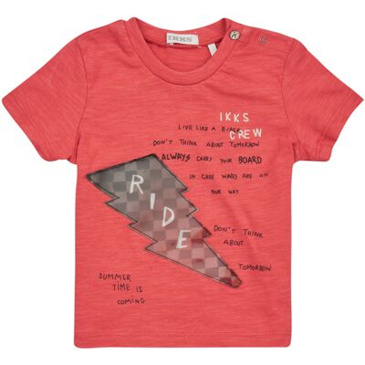 T-shirts med korta ärmar Ikks XW10071 6 mån,12 mån,18 mån,2 år,3 år Pojkar T-shirts med korta ärmar Ikks XW10071 6 mån,12 mån,18 mån,2 år,3 år Pojkar