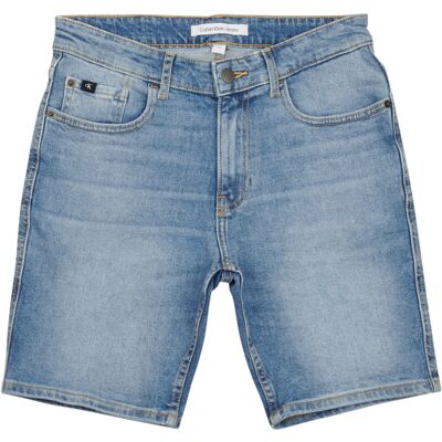 Shorts & Bermudas Calvin Klein Jeans REG SHORT MID BLUE 12 år,14 år Pojkar Shorts & Bermudas Calvin Klein Jeans REG SHORT MID BLUE 12 år,14 år Pojkar