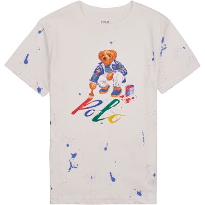 T-shirts med korta ärmar Polo Ralph Lauren BEAR SS CN-KNIT SHIRTS-T-SHIRT 4 år,5 år Flickor T-shirts med korta ärmar Polo Ralph Lauren BEAR SS CN-KNIT SHIRTS-T-SHIRT 4 år,5 år Flickor