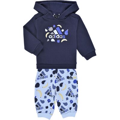 adidas Barn Jogger Set - Blå - French Terry - Fruktmönster - 3-6 Månader adidas Barn Jogger Set - Blå - French Terry - Fruktmönster - 3-6 Månader