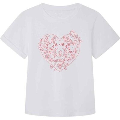 T-shirts med korta ärmar Pepe jeans PG503066 800 4 år,16 år Flickor T-shirts med korta ärmar Pepe jeans PG503066 800 4 år,16 år Flickor