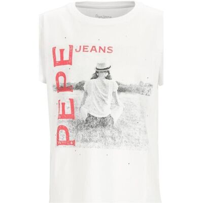 T-shirts med korta ärmar Pepe jeans PG503083 800 4 år,6 år,8 år,10 år,12 år,16 år Flickor T-shirts med korta ärmar Pepe jeans PG503083 800 4 år,6 år,8 år,10 år,12 år,16 år Flickor